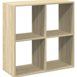 Boekenkasten & Wandplanken*vidaXL Kamerscherm / boekenkast 69,5x29x69,5 cm hout kleur Sonoma eiken