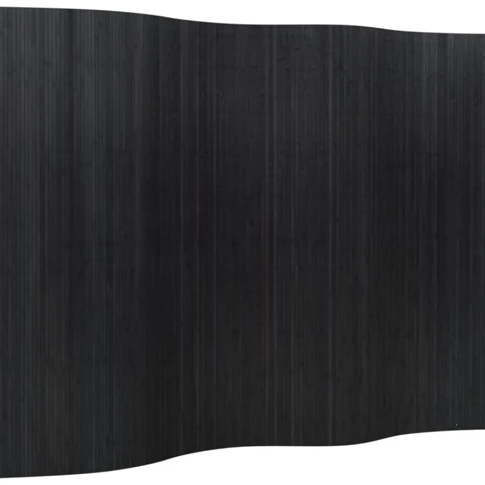Kamerschermen*vidaXL Kamerscherm breedte 250 cm hoogte 165 cm bamboe Zwart