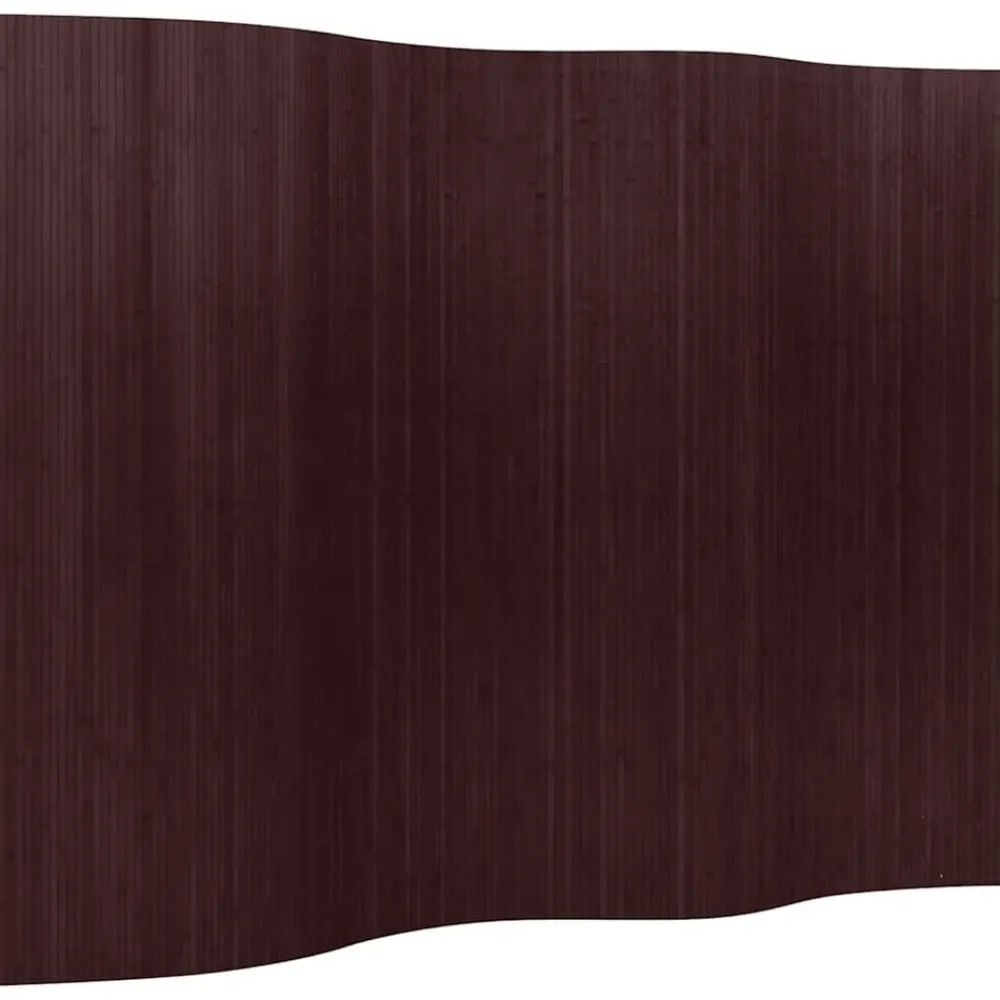 Kamerschermen*vidaXL Kamerscherm breedte 250 cm hoogte 165 cm bamboe Donkerbruin