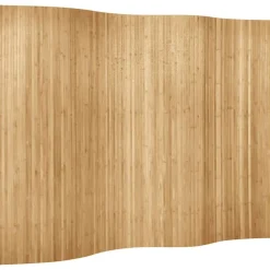 Kamerschermen*vidaXL Kamerscherm breedte 250 cm hoogte 165 cm bamboe natuurlijk Lichtbruin