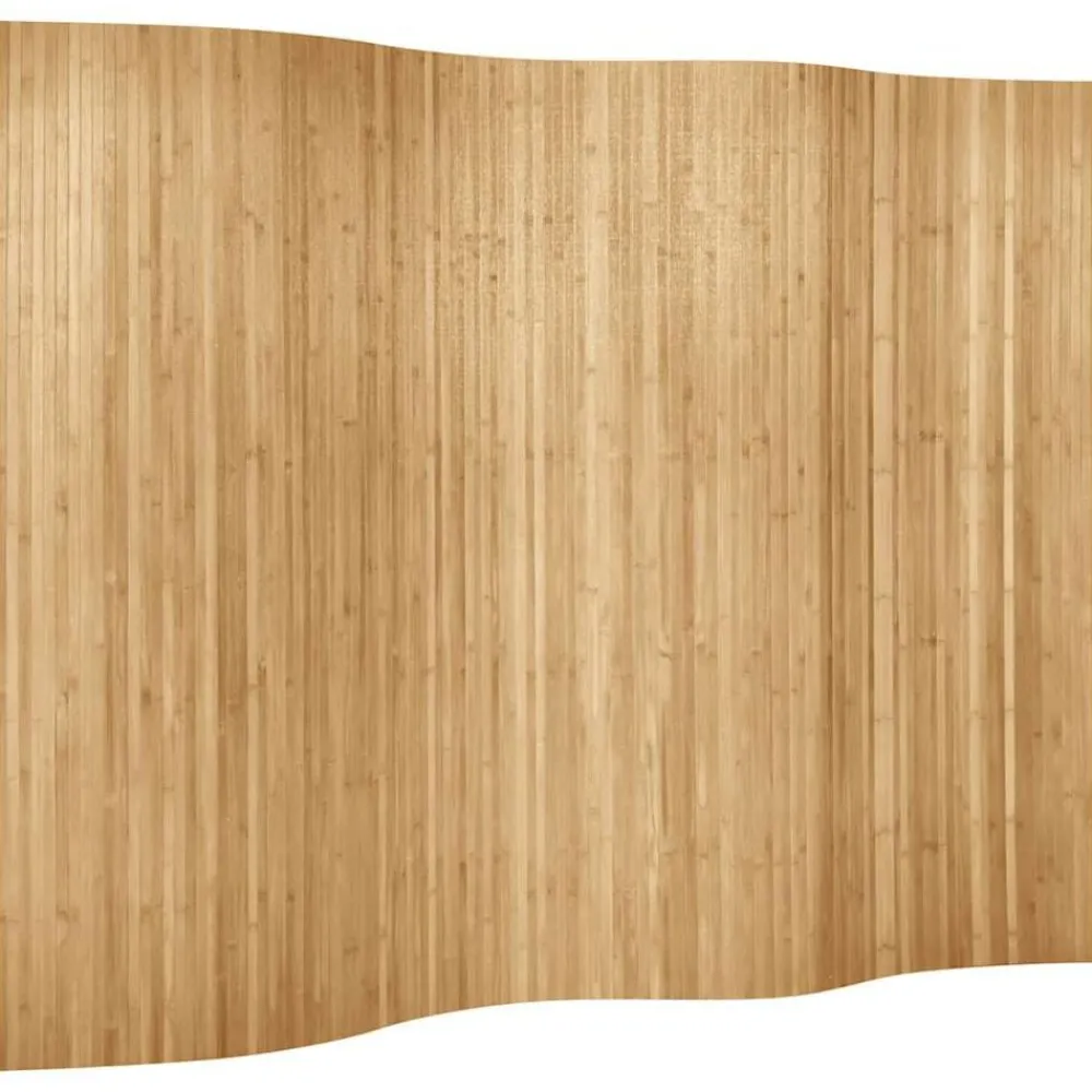 Kamerschermen*vidaXL Kamerscherm breedte 250 cm hoogte 165 cm bamboe natuurlijk Lichtbruin