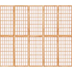 Kamerscherm inklapbaar 5 panelen Japanse stijl 200x170 cm><noscript><img width=