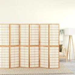 Kamerschermen*vidaXL Kamerscherm inklapbaar 6 panelen Japanse stijl 240x170 cm
