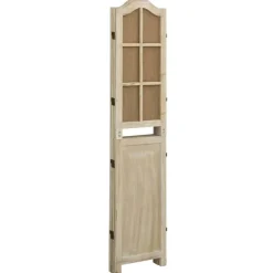 Kamerschermen*vidaXL Kamerscherm met 4 panelen 140x165 cm stof bruin