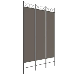Kamerscherm met 3 panelen 120x200 cm stof kleurig>vidaXL Discount