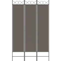 Kamerscherm met 3 panelen 120x200 cm stof kleurig><noscript><img width=