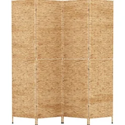 Kamerschermen*vidaXL Kamerscherm met 4 panelen 163x180 cm waterhyacint