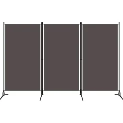 Kamerschermen*vidaXL Kamerscherm met 3 panelen 260x180 cm Antraciet
