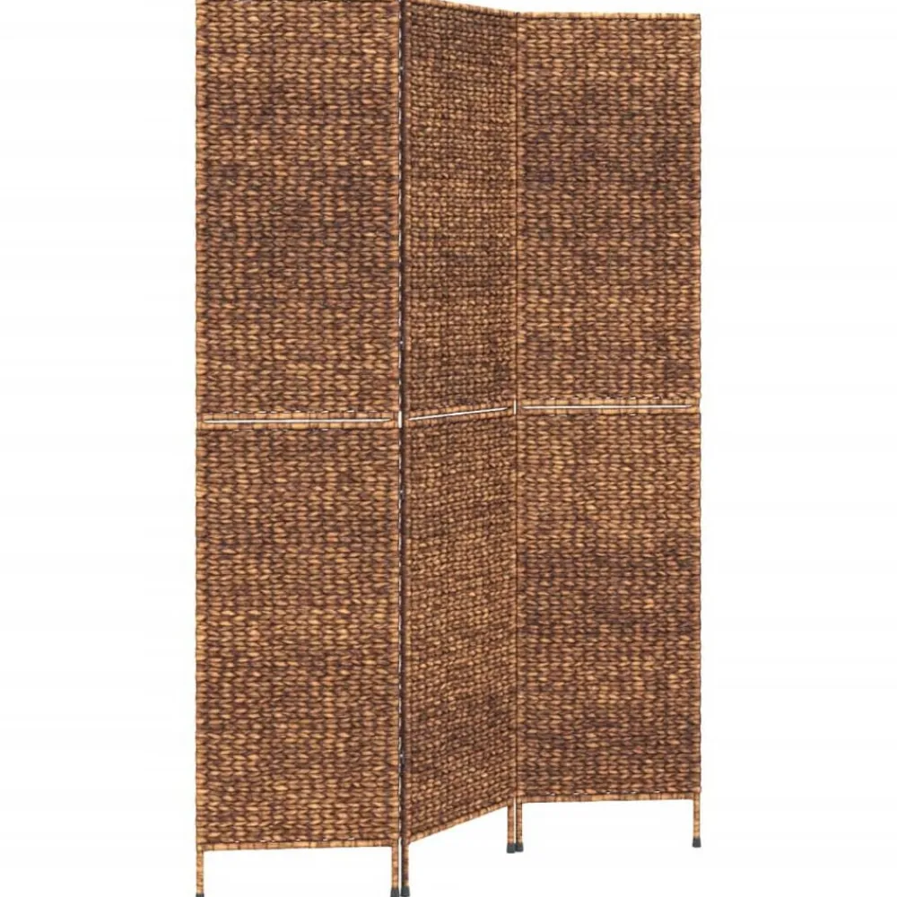 Kamerschermen*vidaXL Kamerscherm met 3 panelen 122x180 cm waterhyacint bruin