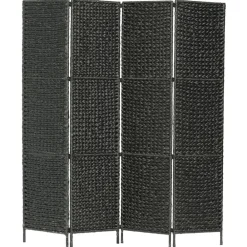 Kamerscherm met 4 panelen 154x160 cm waterhyacint>vidaXL Hot