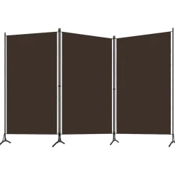 Kamerschermen*vidaXL Kamerscherm met 3 panelen 260x180 cm Bruin