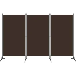 Kamerschermen*vidaXL Kamerscherm met 3 panelen 260x180 cm Bruin