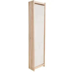 Kamerschermen*vidaXL Kamerscherm met 5 panelen 200x170x4 cm stof crème