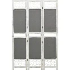 Kamerschermen*vidaXL Kamerscherm met 3 panelen 105x165 cm stof grijs