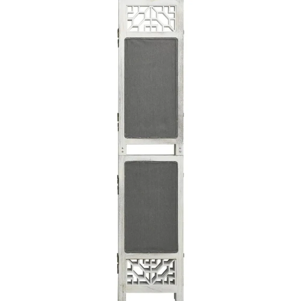 Kamerschermen*vidaXL Kamerscherm met 3 panelen 105x165 cm stof grijs
