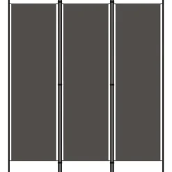 Kamerschermen*vidaXL Kamerscherm met 3 panelen 150x180 cm Antraciet