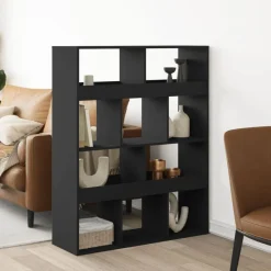 Kamerscherm 100x33x125,5 cm bewerkt hout>vidaXL New