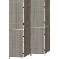 Kamerverdeler 195 x 180 cm poly rattan>vidaXL
