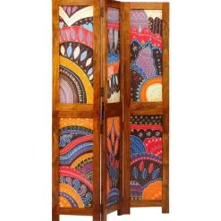 Kamerschermen*vidaXL Kamerverdeler Honingbruin 105 x 1,5 x 160 cm Massief Acaciahout