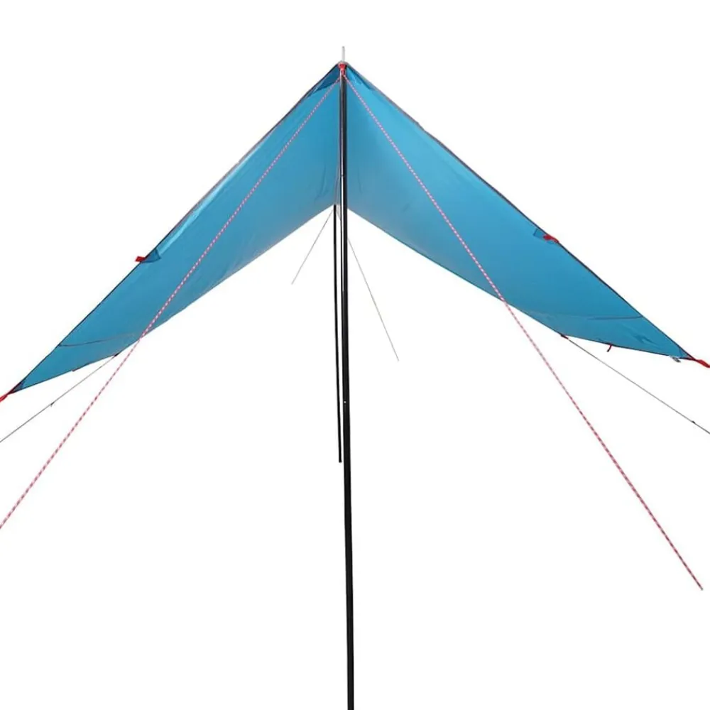 Buitensport*vidaXL Kampeerluifel waterdicht 430x380x210 cm Blauw