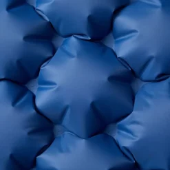 Buitensport*vidaXL Kampeermatras met kussens zelfopblazend 2-persoons Marineblauw