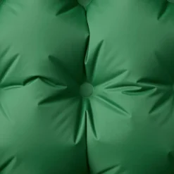 Buitensport*vidaXL Kampeermatras met kussen zelfopblazend 1-persoons Groen