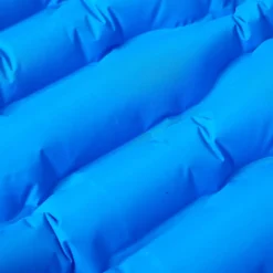 Buitensport*vidaXL Kampeermatras met kussen zelfopblazend 1-persoons Blauw