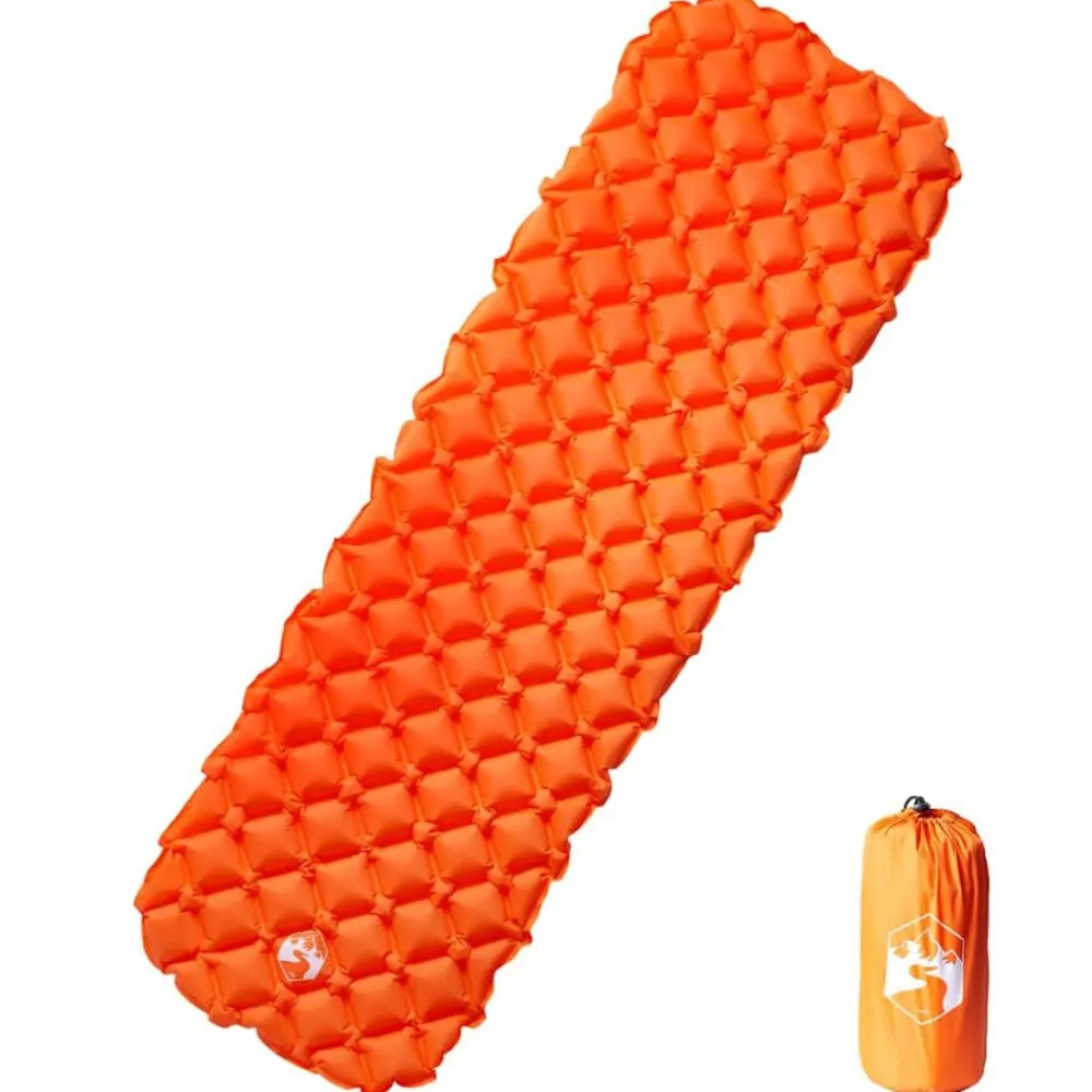 Kampeermatras opblaasbaar 190x58x6 cm 1-persoons>vidaXL Hot