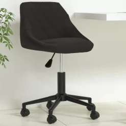 Kantoorstoel draaibaar fluweel>vidaXL Outlet