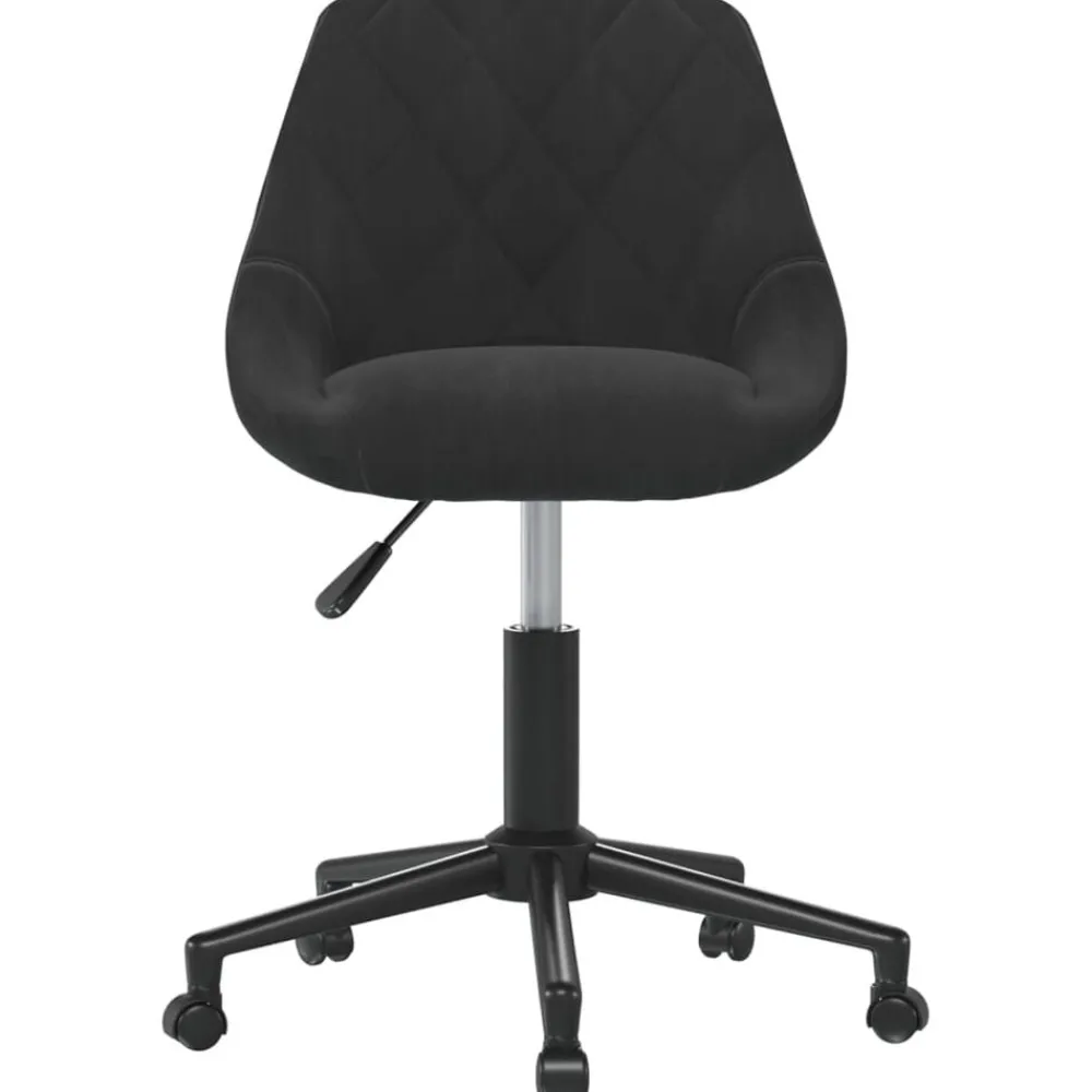 Kantoorstoel draaibaar fluweel>vidaXL Outlet