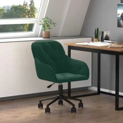 Kantoorstoel draaibaar fluweel>vidaXL Clearance