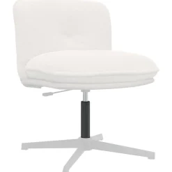 Bouwbeslag*vidaXL Kantoorstoel gascilinder 318-473 mm IJzer Zwart