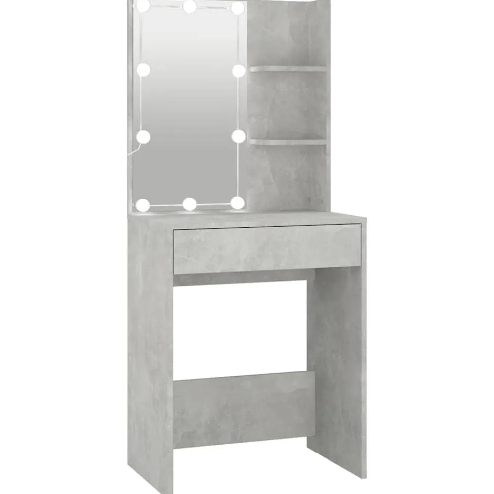 Kaptafel met LED-verlichting 60x40x140 cm>vidaXL New