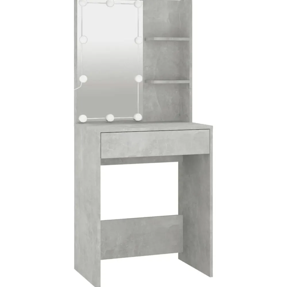 Kaptafel met LED-verlichting 60x40x140 cm>vidaXL New