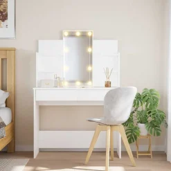Kaptafel met LED-verlichting 96x40x142 cm>vidaXL New