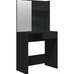 Kaptafel met spiegel 74,5x40x141 cm>vidaXL Outlet