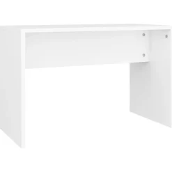 Bankjes*vidaXL Kaptafelkruk 70x35x45 cm bewerkt hout Wit
