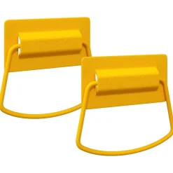 Bouwbeslag*vidaXL Kast Handvatten 2 pcs 85 x 45 mm Metaal Mosterdgeel