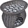 Kattenbed/huis/krabpaal met kussen wilgen>vidaXL Clearance