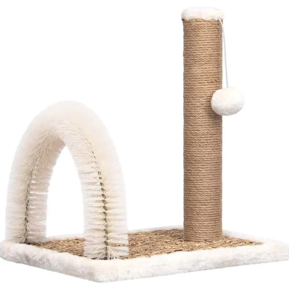 Kattenkrabpaal met borstelboog en krabpaal>vidaXL Best