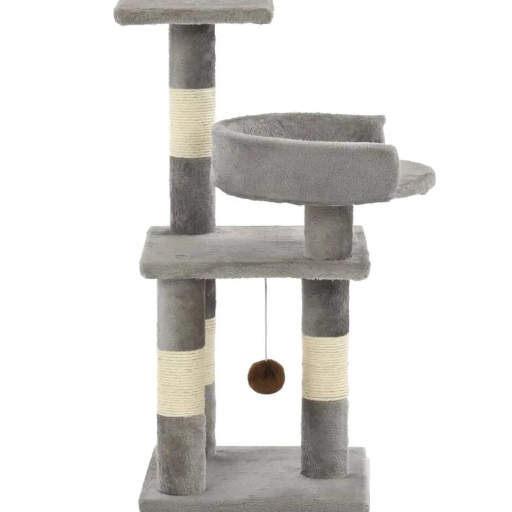 Huisdierbenodigdheden*vidaXL Kattenkrabpaal met sisal krabpalen 65 cm Grijs