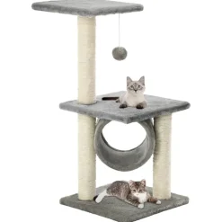 Huisdierbenodigdheden*vidaXL Kattenkrabpaal met sisal krabpalen 65 cm Grijs