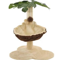 Kattenkrabpaal met sisal krabpaal 50 cm beige en bruin><noscript><img width=