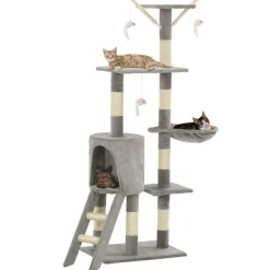 Kattenkrabpaal met sisal krabpalen 138 cm>vidaXL