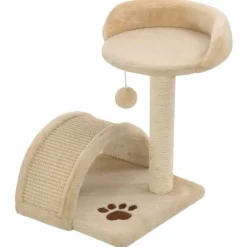 Huisdierbenodigdheden*vidaXL Kattenkrabpaal met sisal krabpaal 40 cm en bruin Beige