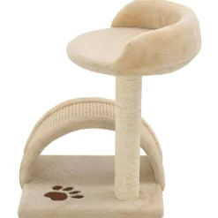 Huisdierbenodigdheden*vidaXL Kattenkrabpaal met sisal krabpaal 40 cm en bruin Beige