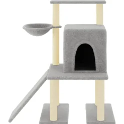 Kattenmeubel met sisal krabpalen 96,5 cm><noscript><img width=