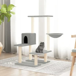 Kattenmeubel met sisal krabpalen 94,5 cm>vidaXL
