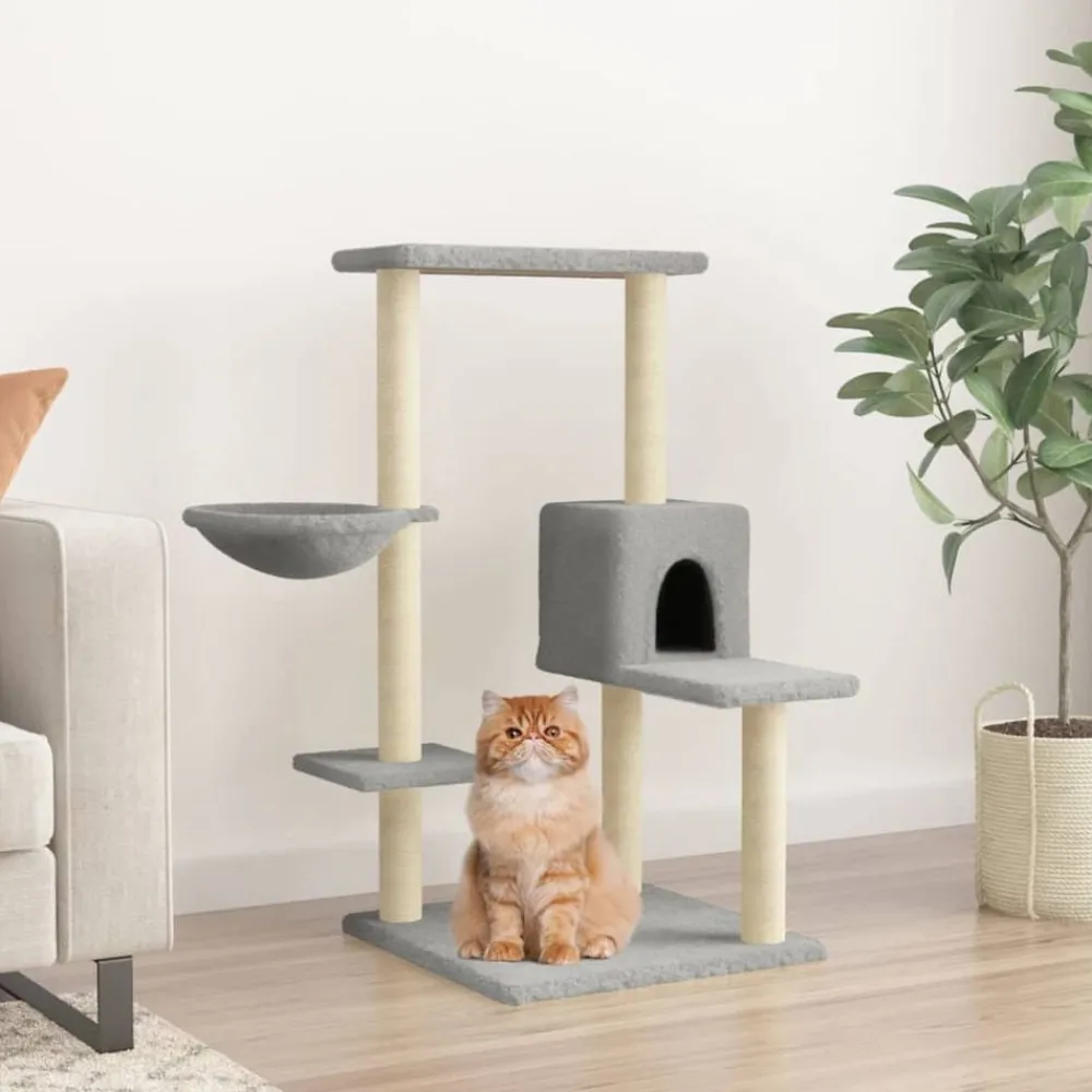 Kattenmeubel met sisal krabpalen 95 cm>vidaXL Outlet