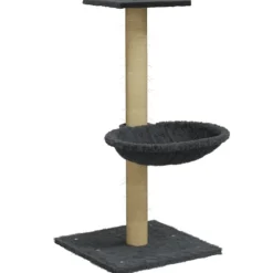 Huisdierbenodigdheden*vidaXL Kattenmeubel met sisal krabpaal 74 cm Donkergrijs